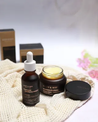 마리엔메이  이데베논 블랙베리 보습 크림 + 세럼 — 5점을 준 리뷰어가 2021년 10월 올린 사용 사진