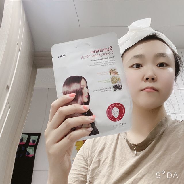 선샤인 헤어 마스크팩 리뷰 사진