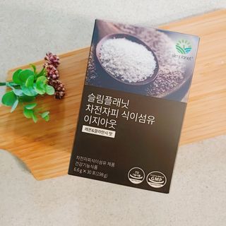 슬림플래닛 차전자피 식이섬유 이지아웃 — 4점을 준 리뷰어가 2021년 4월 올린 사용 사진