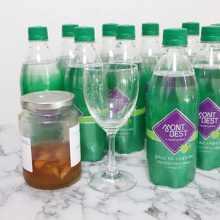 몽베스트 Montbest with Sparkling water Lime20병 — 5점을 준 리뷰어가 2021년 10월 올린 사용 사진