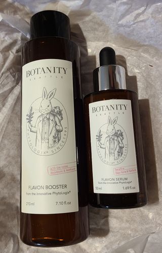 보타니티 [홍]조[진]정[결]케어 플라본 부스터 210ml / 플라본 세럼 50ml — 5점을 준 리뷰어가 2022년 7월 올린 사용 사진