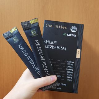 더리틀스 시트오르 아르기닌부스터 — 5점을 준 리뷰어가 2022년 11월 올린 사용 사진