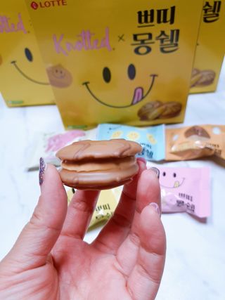 롯데제과 쁘띠몽쉘 마롱몽블랑 — 5점을 준 리뷰어가 2021년 11월 올린 사용 사진