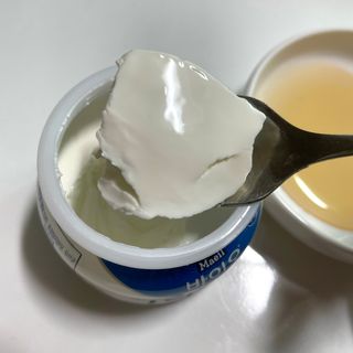 매일바이오 그릭요거트 오리지널 플레인 4개, 로스터리 커피믹스 4개 — 5점을 준 리뷰어가 2021년 12월 올린 사용 사진