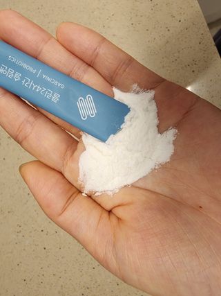 클린24시간 슬림앤유산균 1박스 (3.5g X 15포) — 5점을 준 리뷰어가 2023년 6월 올린 사용 사진