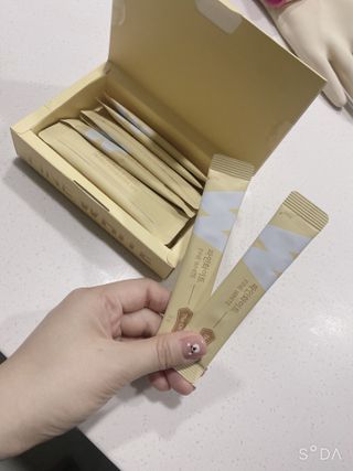 디오르 파인화이트 — 4점을 준 리뷰어가 2022년 1월 올린 사용 사진