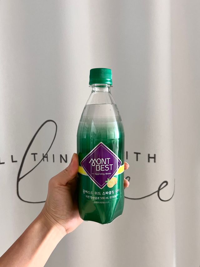 Montbest with Sparkling water Lemon OR Lime 20병(랜덤) 리뷰 사진