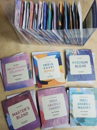 닥터만커피 데이드립 드립백 세트(세계3대커피 포함, 총 20산지) — 5점을 준 리뷰어가 2022년 6월 올린 사용 사진