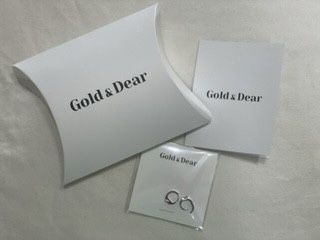 [골드앤디어] 14K 사선 큐빅 원터치 귀걸이_3color — 5점을 준 리뷰어가 2021년 7월 올린 사용 사진