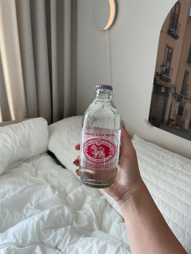 싱하소다워터 리뷰 사진