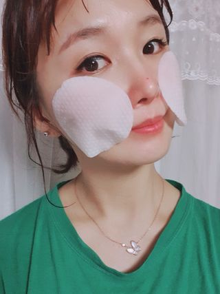 메디필 레드 락토 콜라겐 필링패드 — 5점을 준 리뷰어가 2021년 3월 올린 사용 사진