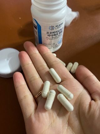 [Dr.PNT] 닥터피엔티 클레어랩스 프로바이오틱스 메타에프 [1개월분] — 5점을 준 리뷰어가 2022년 11월 올린 사용 사진