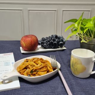 [푸딩팩토리] 요즘누들떡볶이540g + 매콤누들떡볶이 470g — 5점을 준 리뷰어가 2022년 9월 올린 사용 사진
