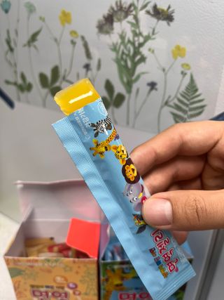 다나음 셀렌에 빠진 아연면역젤리 열대과일맛+사과맛 — 5점을 준 리뷰어가 2023년 7월 올린 사용 사진
