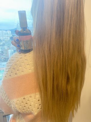 [루시도엘] 썸머 헤어 케어는 핑크 오일로 시작 — 5점을 준 리뷰어가 2021년 5월 올린 사용 사진