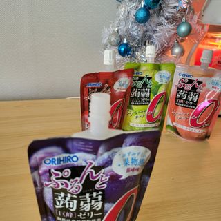 ORIHIRO 오리히로 곤약젤리 제로칼로리 130g 4종 4팩(맛별로 1팩씩) — 5점을 준 리뷰어가 2023년 2월 올린 사용 사진