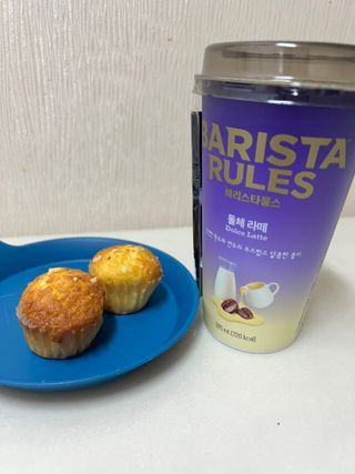 바리스타룰스 돌체 라떼 — 5점을 준 리뷰어가 2023년 4월 올린 사용 사진