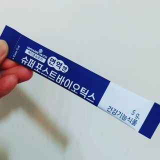 메이준뉴트리 슈퍼 포스트바이오틱스 — 5점을 준 리뷰어가 2021년 3월 올린 사용 사진