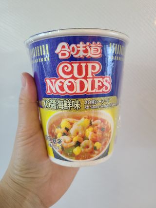 NISSIN 닛신 컵누들  4종 - 씨푸드오리지날, 씨푸드 스파이시, 씨푸드 커리, 씨푸드 XO소스 — 5점을 준 리뷰어가 2021년 12월 올린 사용 사진