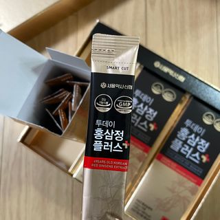 서울약사신협_투데이홍삼정플러스스틱_10g x 30포 — 5점을 준 리뷰어가 2021년 1월 올린 사용 사진