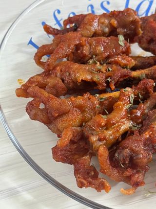 [닭집아들] 직화무뼈닭발 &  신제품 직화로제무뼈닭발 — 4.5점을 준 리뷰어가 2024년 1월 올린 사용 사진