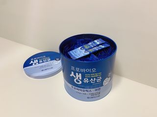 서울약사신협_프로바이오생유산균_2.5G x 100포 — 4.5점을 준 리뷰어가 2021년 4월 올린 사용 사진