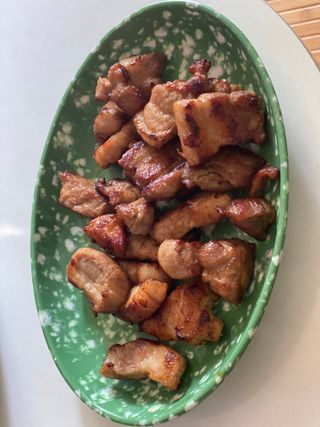 찐신선 한끼한팩 미국 냉동 목살 & 네덜란드 냉동 삼겹살 SET — 4점을 준 리뷰어가 2021년 10월 올린 사용 사진