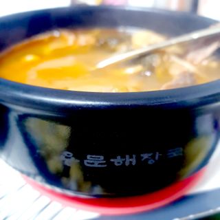 요리반상회 용문해장국 2팩 + 뚝배기 1개 — 5점을 준 리뷰어가 2021년 3월 올린 사용 사진