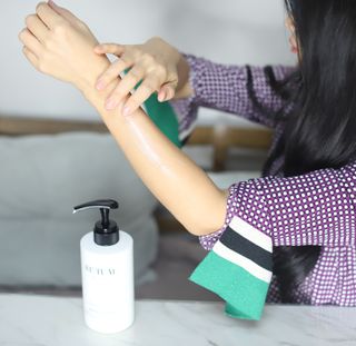 레츄얼 더 센트 바디로션 시크릿 파라다이스(500ml) — 5점을 준 리뷰어가 2022년 10월 올린 사용 사진