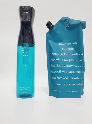 코박 스프레이 살균수  500ml 세트 — 5점을 준 리뷰어가 2022년 6월 올린 사용 사진