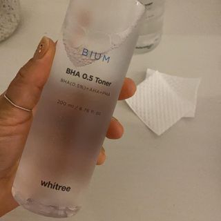 화이트리 비움 데일리 토너, 바하 0.5토너 세트 — 5점을 준 리뷰어가 2021년 2월 올린 사용 사진