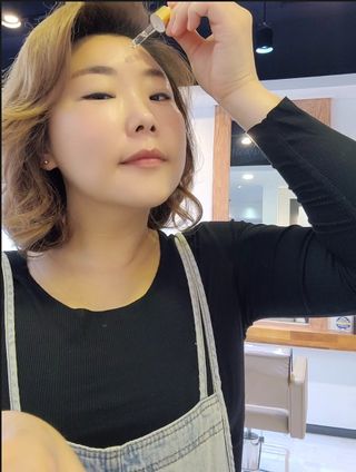 랑팡 EGF+FGF 10ppm 리포좀 앰플 원액 10ml — 5점을 준 리뷰어가 2021년 11월 올린 사용 사진