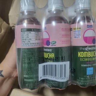 더그레잇티 콤부차 [매일유업] 더그레잇티 44kcal 콤부차 300ml *12개입 (오리지널 6개+베리리치 6개) — 5점을 준 리뷰어가 2023년 8월 올린 사용 사진