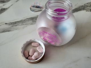 트루헬퍼 뒤태미녀 특급 락토페린 장용성 발효율피 1박스 2개월분 — 5점을 준 리뷰어가 2023년 2월 올린 사용 사진