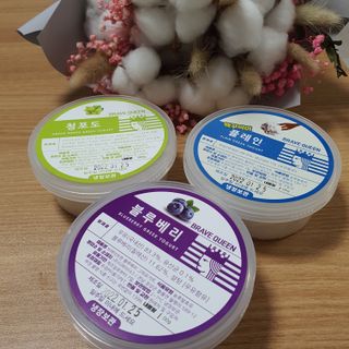 [브레이브퀸] 수제 그릭 요거트 3종세트 플레인 블루베리 청포도 — 5점을 준 리뷰어가 2022년 2월 올린 사용 사진