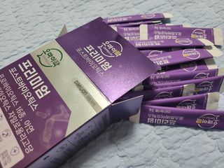 [유산균] 오마이락 프리미엄 포스트바이오틱스 30P — 5점을 준 리뷰어가 2022년 11월 올린 사용 사진