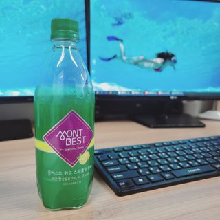 몽베스트 Montbest with Sparkling water Lemon OR Lime 20병(랜덤) — 5점을 준 리뷰어가 2021년 10월 올린 사용 사진