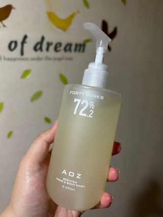 에일리언오더즈 센티드 핸드 앤 바디 워시 290ml (3종 택1) — 5점을 준 리뷰어가 2023년 8월 올린 사용 사진