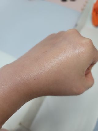 리더스코스메틱 리더스 카밍 바이오틱스 크림 마스크 — 2점을 준 리뷰어가 2021년 6월 올린 사용 사진