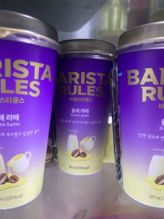 바리스타룰스 돌체 라떼 — 5점을 준 리뷰어가 2023년 4월 올린 사용 사진