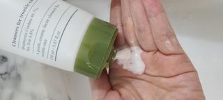 마리엔메이 센서티브 수딩 젤 크림 + 어성초 티트리 추출물 세럼 + 어성초 티트리 모공 클렌징 폼 — 4점을 준 리뷰어가 2021년 8월 올린 사용 사진