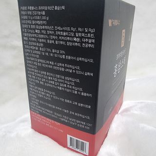 [푸름웰니스] 프리미엄 6년근 홍삼스틱 3mg x 100포 — 5점을 준 리뷰어가 2022년 3월 올린 사용 사진