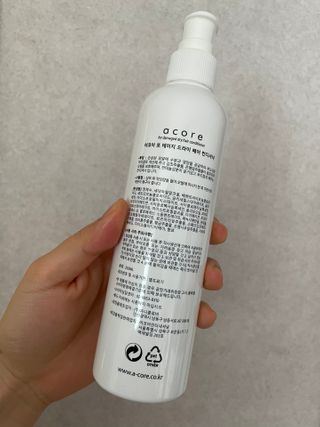 어코어 데미지케어 컨디셔너 — 5점을 준 리뷰어가 2021년 2월 올린 사용 사진
