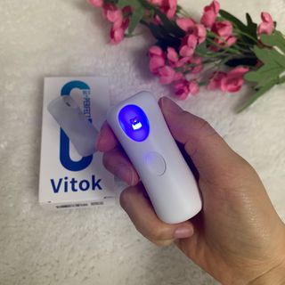 lumion Vitok 휴대용 살균캡슐 — 5점을 준 리뷰어가 2021년 1월 올린 사용 사진