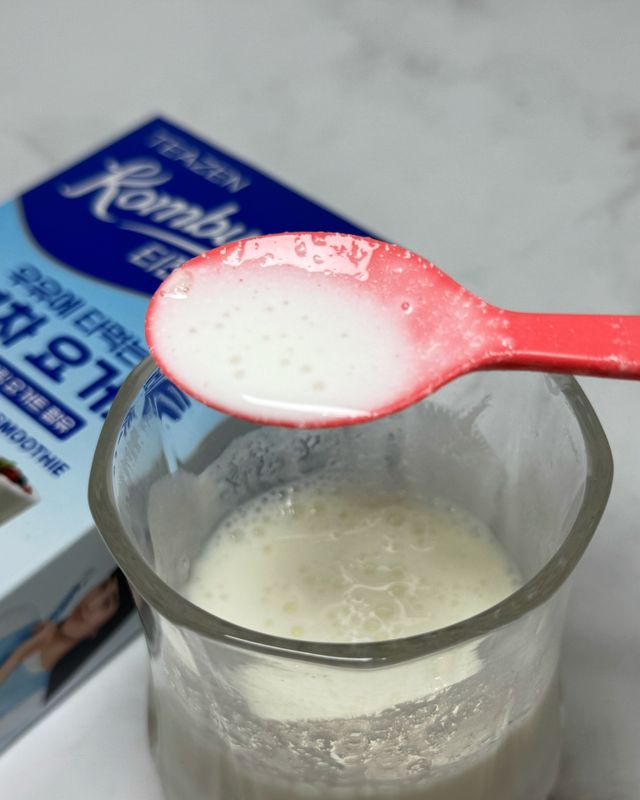 [티젠] 콤부차 요거트 리뷰 사진