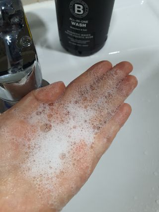 블랙페블 올인원 워시 마그네틱 웨이브 500ml — 5점을 준 리뷰어가 2021년 6월 올린 사용 사진