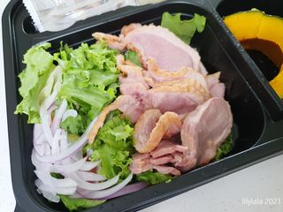 참살이도시락 작심삼일 샐러드도시락 3개 맛보기 새벽배송 또는 택배배송 — 5점을 준 리뷰어가 2021년 8월 올린 사용 사진