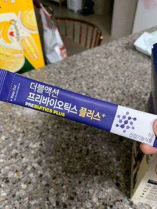 메이준뉴트리 더블액션 프리바이오틱스 플러스+ — 5점을 준 리뷰어가 2021년 6월 올린 사용 사진