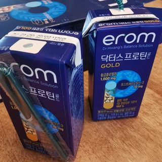 이롬 erom 닥터스 프로틴 골드 — 5점을 준 리뷰어가 2021년 4월 올린 사용 사진