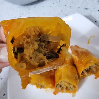 한만두 진한 해물맛 짬뽕만두 1kg — 5점을 준 리뷰어가 2021년 4월 올린 사용 사진
